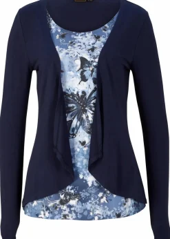 2 in 1 Shirt bedruckt|bonprix Sale