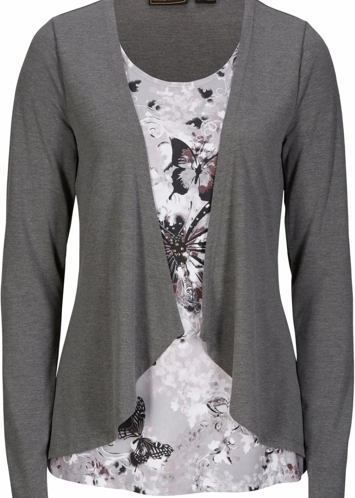 2 in 1 Shirt bedruckt|bonprix Clearance