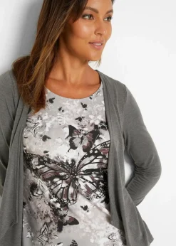 2 in 1 Shirt bedruckt|bonprix Clearance