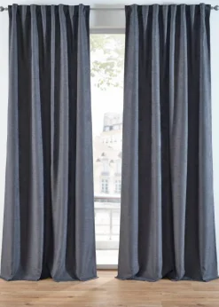 Abdunkelnde Vorhänge mit Struktur (2er Pack)|bonprix Online