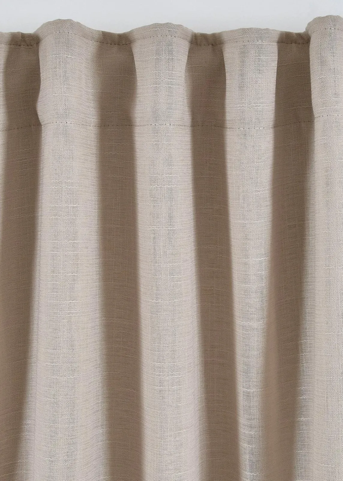 bonprix Vorhänge|Abdunkelnder Vorhang doppellagig mit Strukturfront (1er Pack) beige