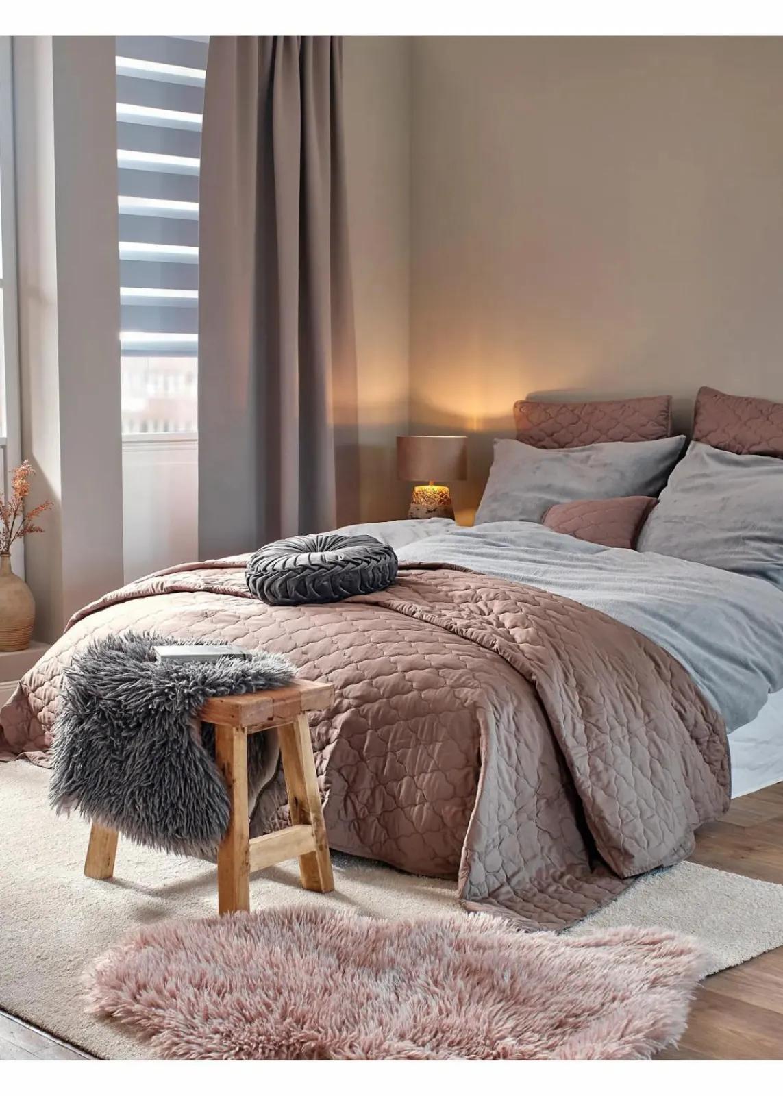 bonprix Vorhänge|Abdunkelnder Vorhang, in vielen Größen (1er Pack) hellgrau