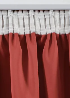bonprix Vorhänge|Abdunkelnder Vorhang, in vielen Größen (1er Pack) marsalabraun