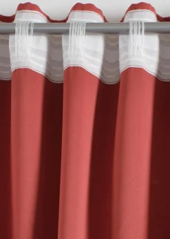 bonprix Vorhänge|Abdunkelnder Vorhang, in vielen Größen (1er Pack) marsalabraun