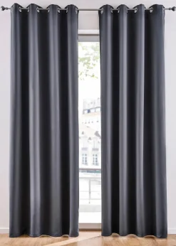 bonprix Vorhänge|Abdunkelnder Vorhang, in vielen Größen (1er Pack) anthrazit