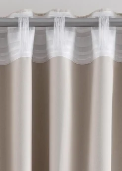 bonprix Vorhänge|Abdunkelnder Vorhang, in vielen Größen (1er Pack) natur