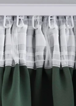 bonprix Vorhänge|Abdunkelnder Vorhang, in vielen Größen (1er Pack) oliv