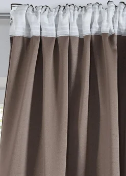 Abdunkelnder Vorhang mit edler Struktur (1er Pack)|bonprix Outlet