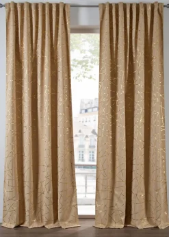 Abdunkelnder Vorhang mit Glanz, auch in extralang (1er Pack)|bonprix New