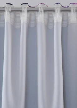 Abdunkelnder Vorhang mit Nachthimmel Motiv (2er Pack)|bonprix Sale