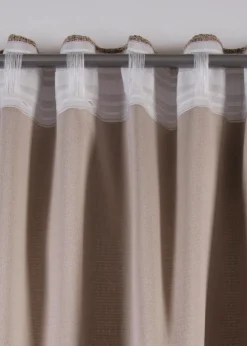 Abdunkelnder Vorhang mit Struktur (1er Pack)|bonprix Clearance