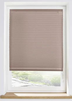 bonprix Plissees|abdunkelndes Klebe-Plissee taupe