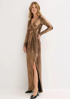 Abendkleid aus feinem Jersey mit Glanz|bonprix Sale