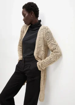 Ajour Longstrickjacke|bonprix Discount