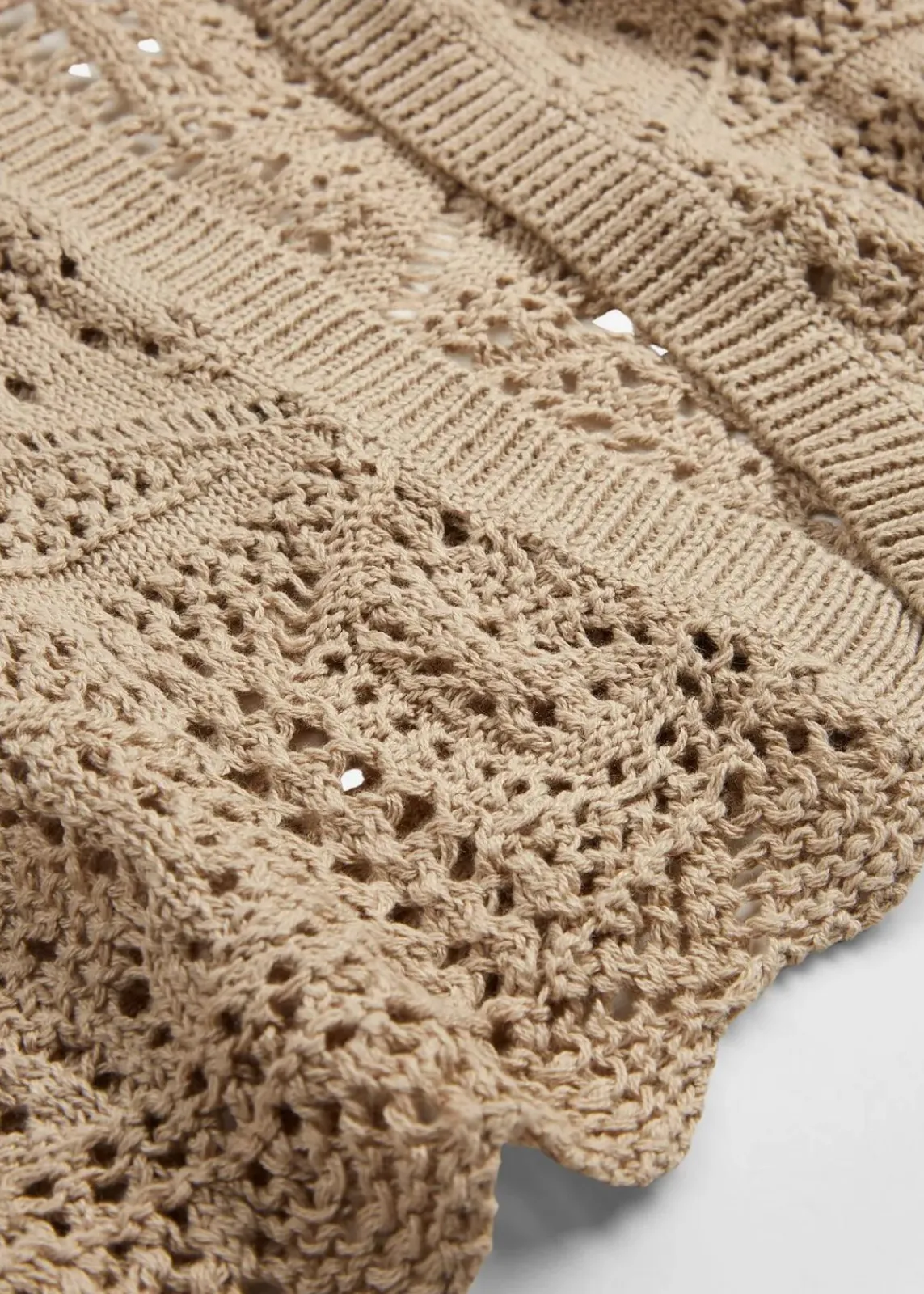 Ajour Longstrickjacke|bonprix Discount