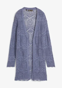 Ajour Longstrickjacke|bonprix Best