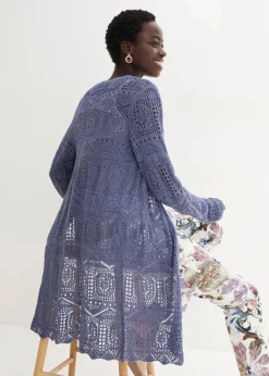 Ajour Longstrickjacke|bonprix Best