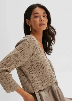 Ajour-Bolero|bonprix Hot