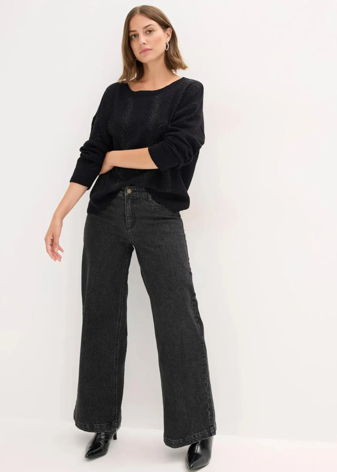 Ajour-Pullover|bonprix Sale