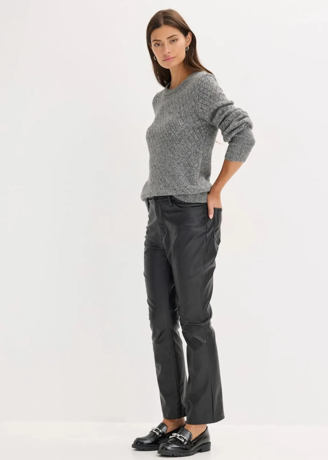 Ajour-Pullover|bonprix