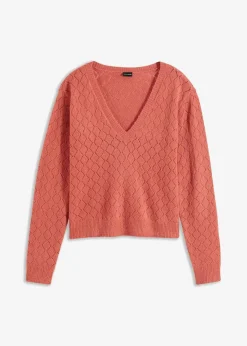 Ajour-Pullover|bonprix Online