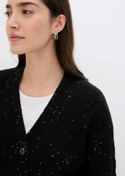 Ajour-Strickjacke|bonprix Outlet