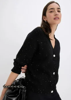 Ajour-Strickjacke|bonprix Outlet