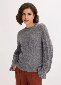 Ajour-Strickpullover|bonprix New