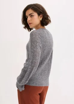 Ajour-Strickpullover|bonprix New