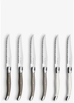 Steakmesser mit Messerblock (6er Pack)|Amefa Best