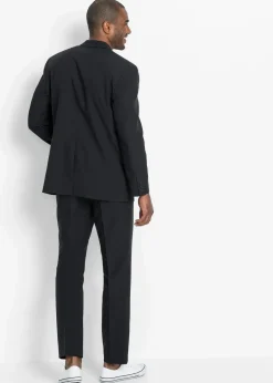 bonprix Anzüge & Sakkos|Große Größen|Anzug (2-tlg. Set), Regular Fit schwarz
