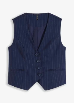 Anzugweste aus Viskose-Mix|bonprix Discount