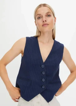Anzugweste aus Viskose-Mix|bonprix Discount