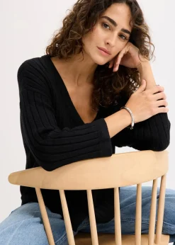 bonprix Schmuck|Schuhe & Accessoires In Spezialgrößen·Schmuck|Armreif silberfarben rhodiniert