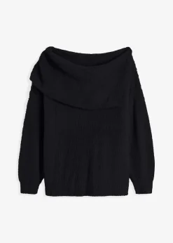 Asymmetrischer Off-Shoulder Pullover|bonprix Discount