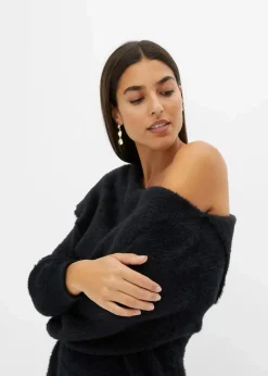 Asymmetrischer Off-Shoulder Pullover|bonprix Discount