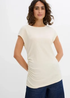 Asymmetrisches Top aus leichtem Crêpe|bonprix Discount