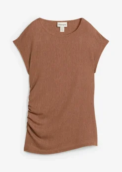 Asymmetrisches Top aus leichtem Crêpe|bonprix Best