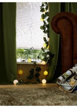 Ausbrenner Plissee mit Ranken|bonprix Sale