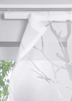 bonprix Schiebegardinen|Ausbrenner Schiebegardine (1er Pack) weiß