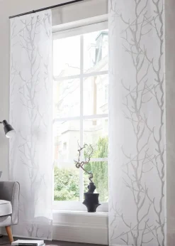 bonprix Schiebegardinen|Ausbrenner Schiebegardine (1er Pack) weiß