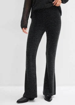 Ausgestellte Leggings mit Glitzer|bonprix Outlet