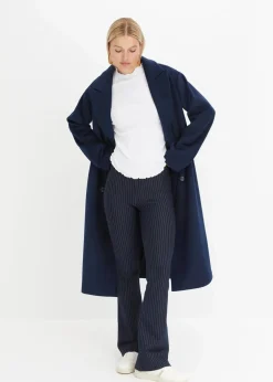 Ausgestellte Schlupfhose mit Nadelstreifen|bonprix Discount