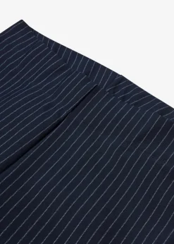 Ausgestellte Schlupfhose mit Nadelstreifen|bonprix Discount