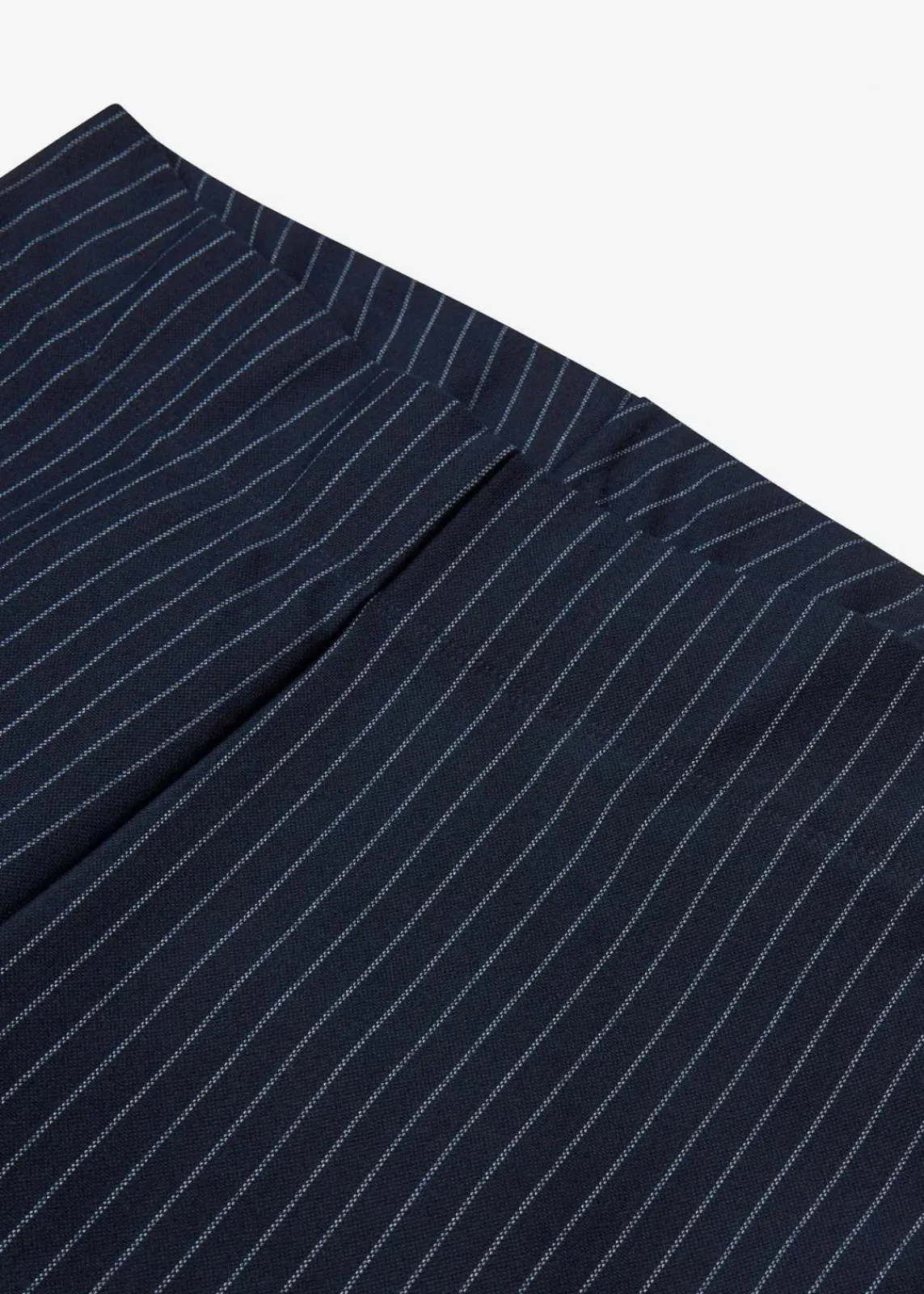 Ausgestellte Schlupfhose mit Nadelstreifen|bonprix Discount