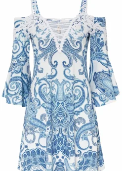 Ausgestelltes Carmen-Kleid|bonprix Outlet