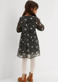 Ausgestelltes Chiffonkleid|bonprix