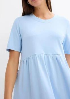 Ausgestelltes Jerseykleid aus schwerer Baumwolle|bonprix Sale