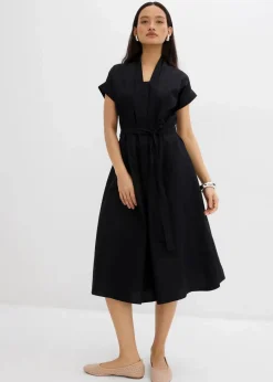 Ausgestelltes Kaftan-Kleid|bonprix Online