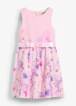 bonprix Mädchen 2-8 Jahre·Kleider & Röcke|Ausgestelltes Kleid hellrosa geblümt